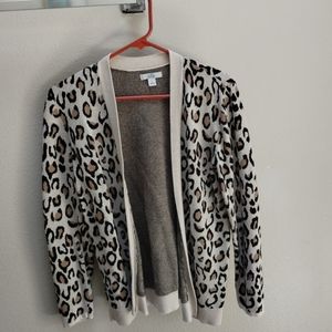 Leopard Print Cardigan